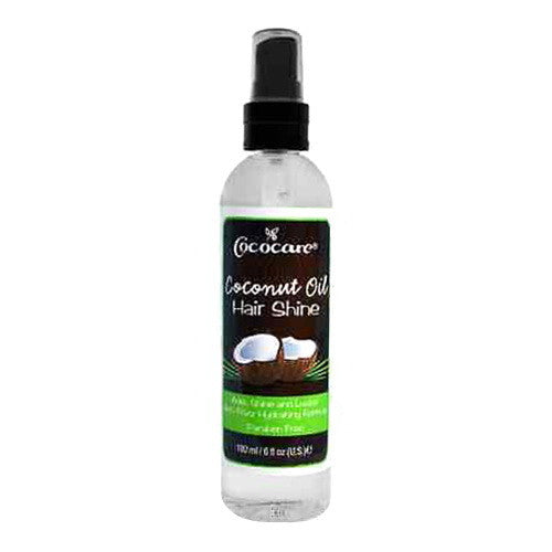 Cococare Coconut Oil Hair Shine Adds Shine And Luster Anti-frizz, 6 Oz